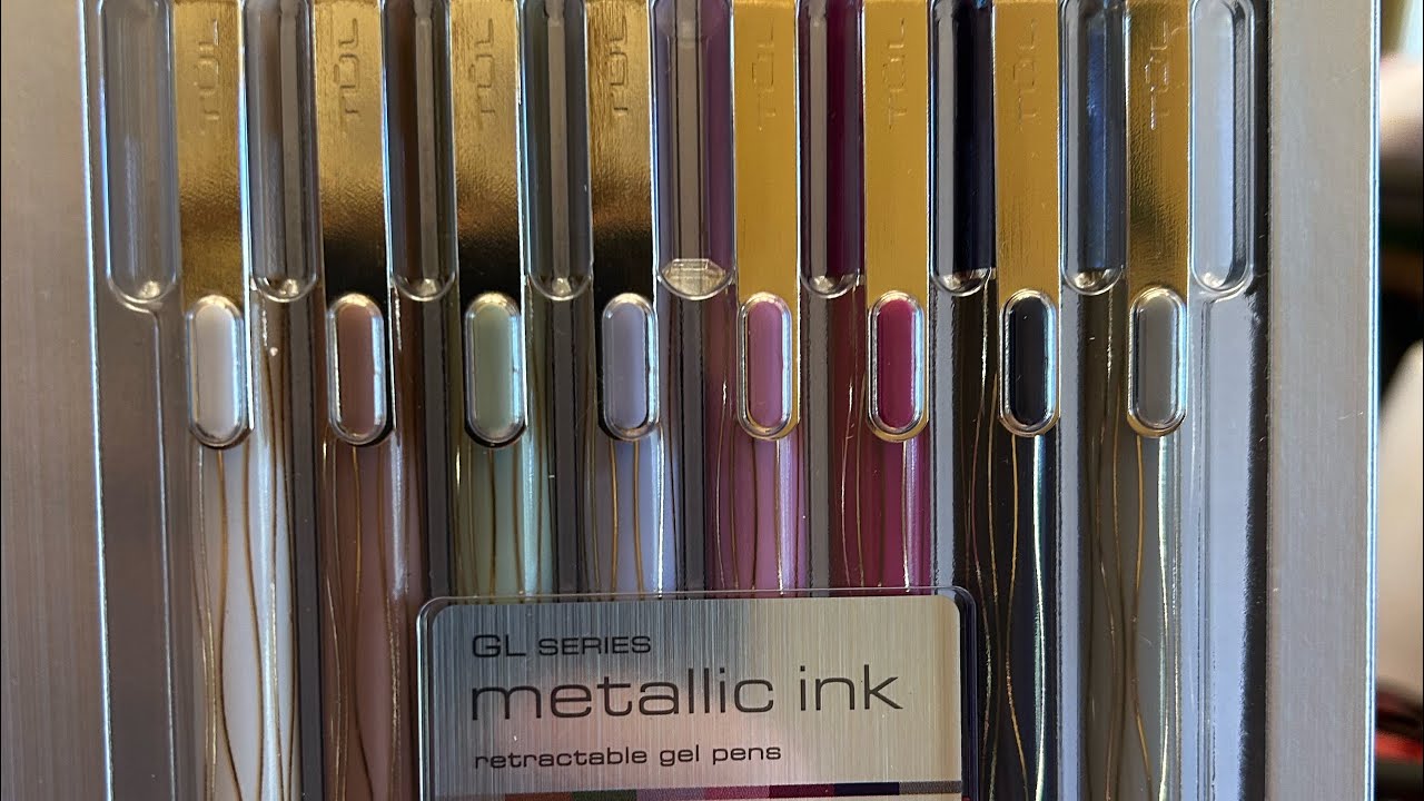 Episode 122:  Metallic Pens - TUL #pens