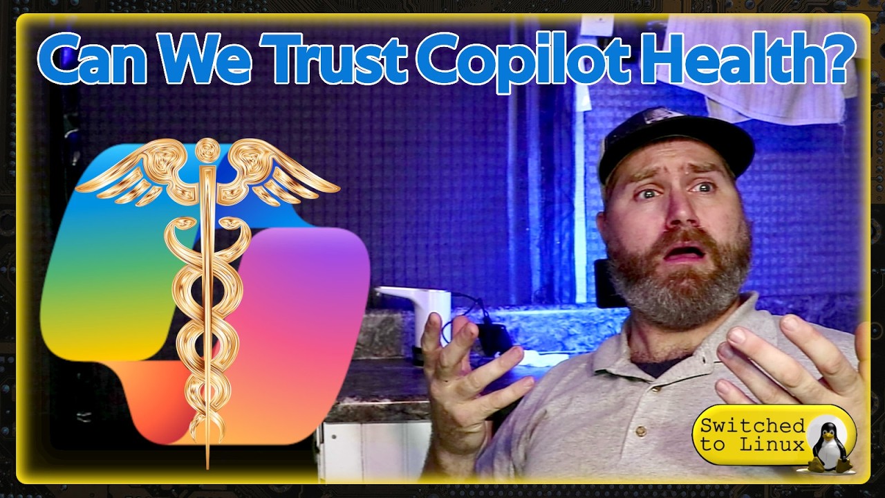Do You Trust MICROSLOP With Your HEALTH DATA?