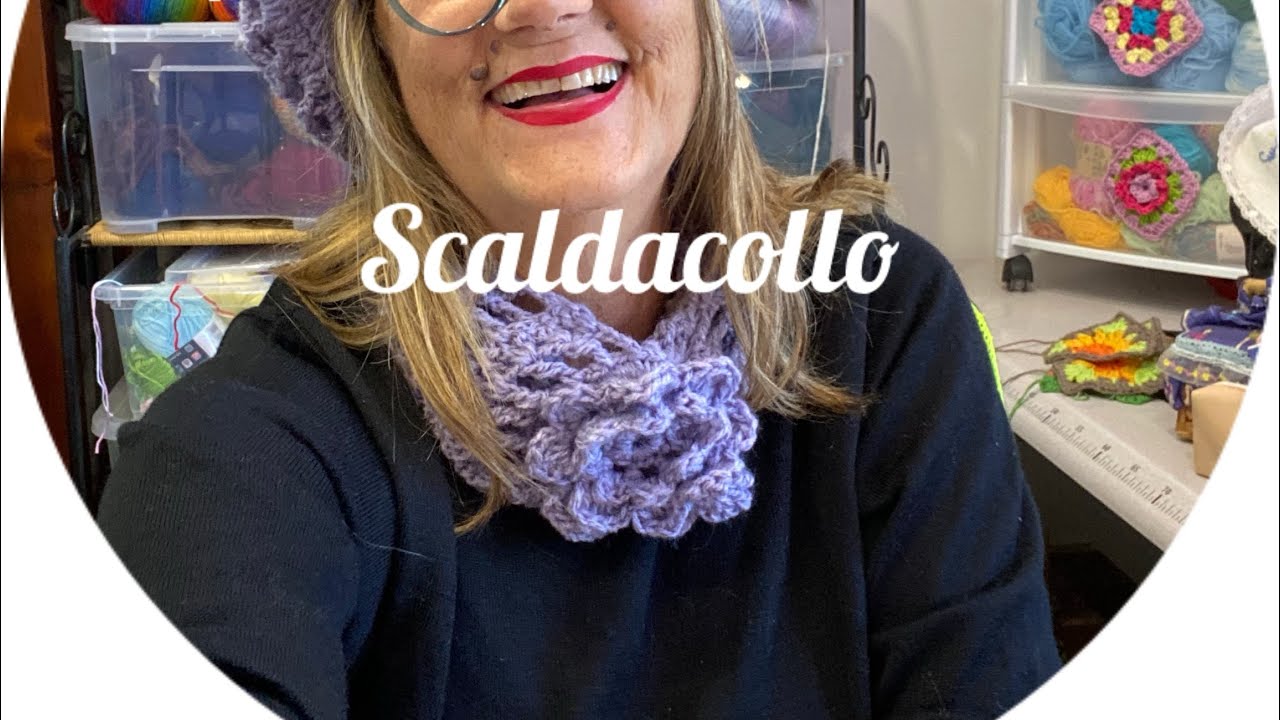 Scaldacollo con 50 grammi di filo .Un’ora.