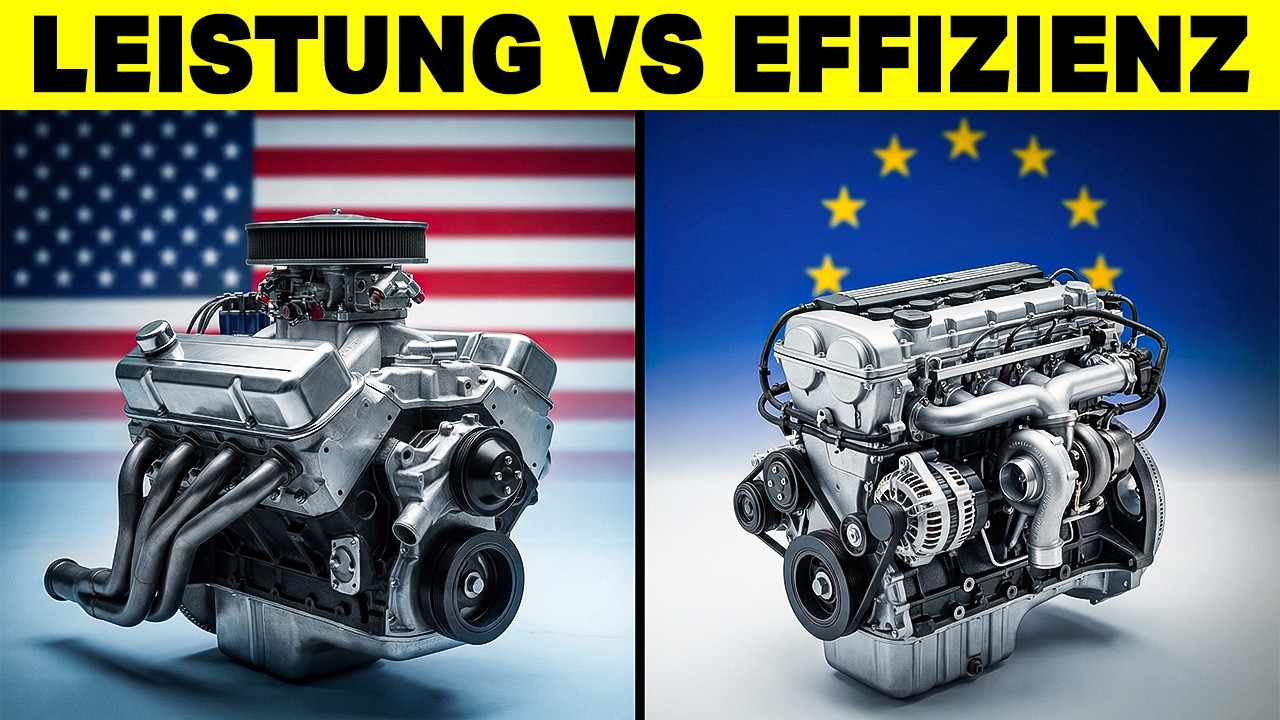 Mengapa Mobil Amerika Memiliki Mesin Besar Dan Mobil Eropa Tidak?