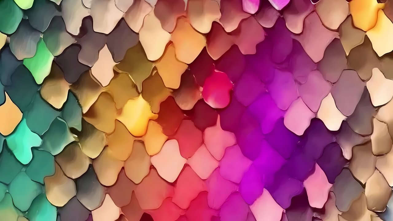 Holographic Background Wavy Liquid Watercolor | TV Art Screensaver for TV Wallpaper 4K ULTRA HD