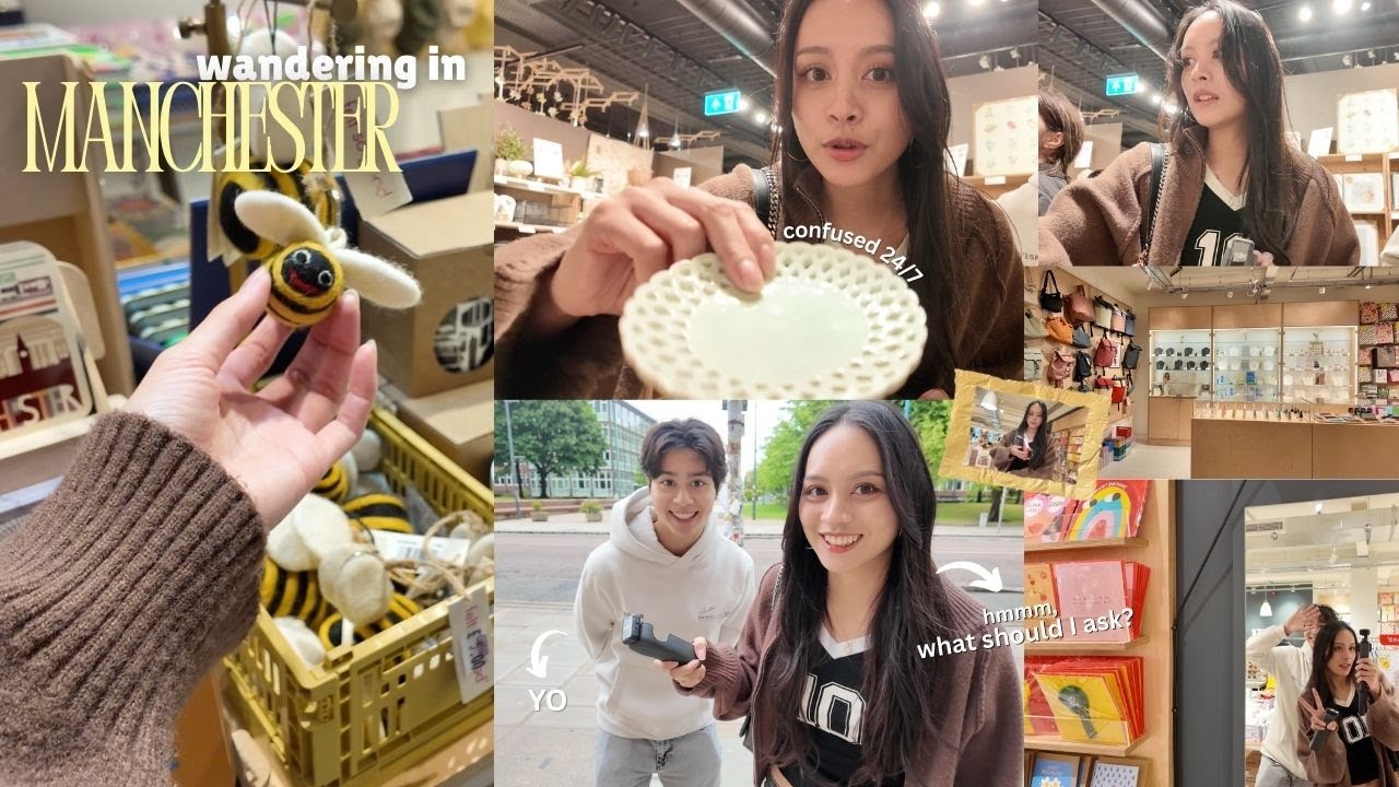 Manchester City Vlog | Wandering, Exploring & Unplanned Moments ✨ A Fun Day in My Life 💁🏻&zwj;♀️