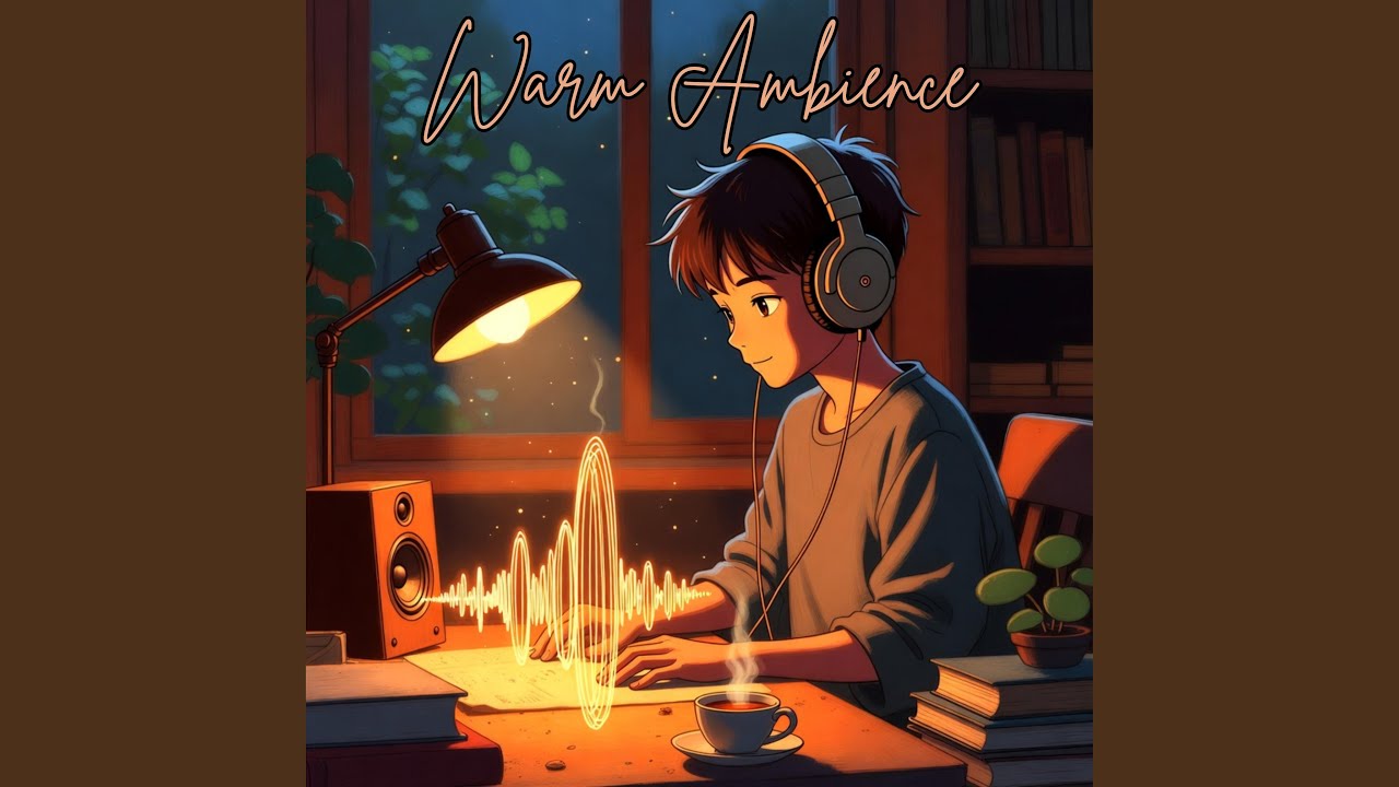 Desk Lamp Glow : Warm Ambient Study Beats