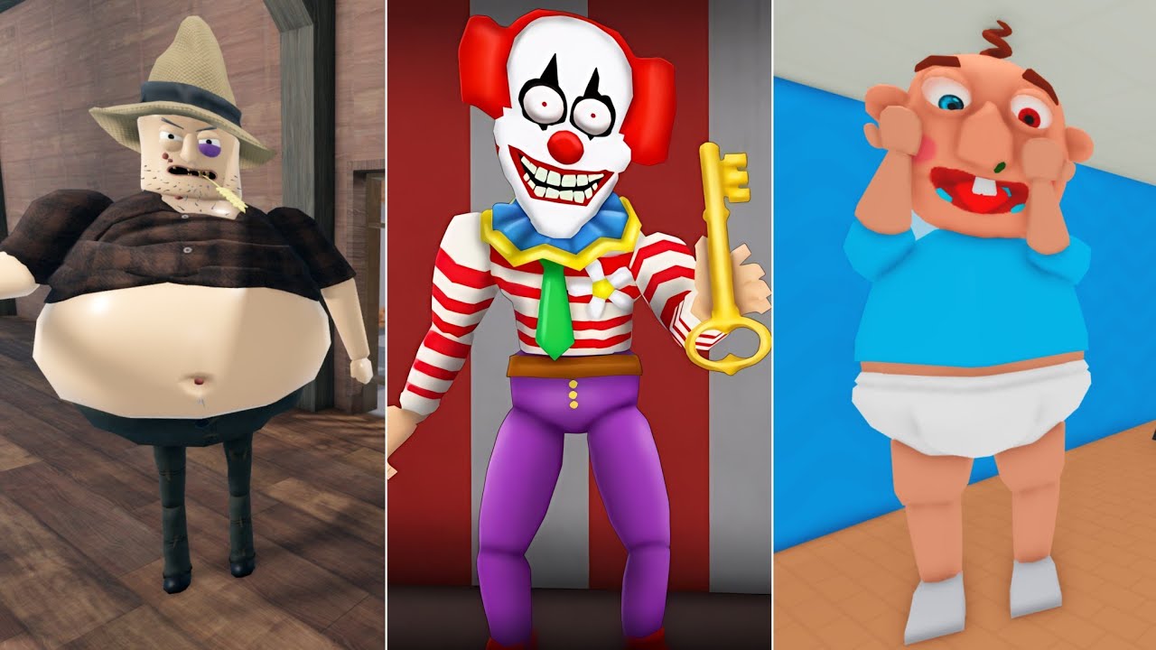 ESCAPE TIM'S FARM, EPIC CHOPPER'S CARNIVAL BREAKOUT, TEAM BABY BERRY ESCAPE ROBLOX OBBY