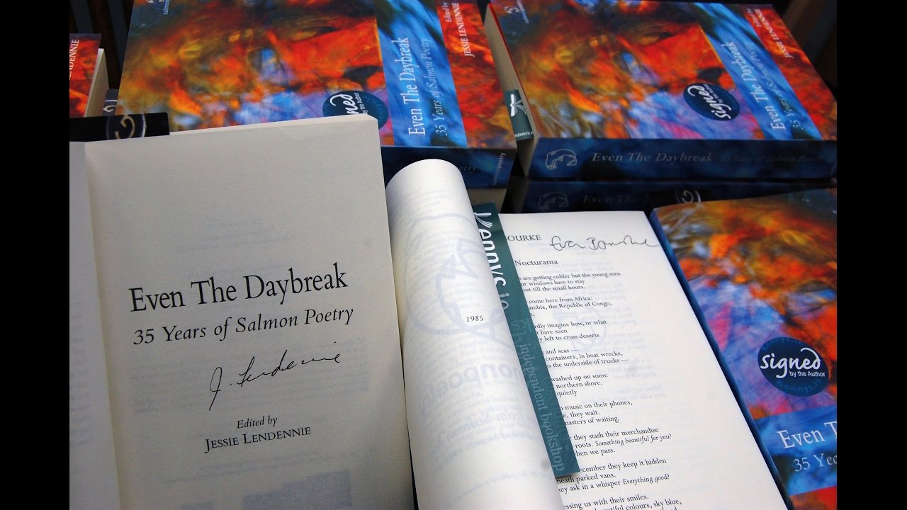 Poets gather at Kennys Bookshop to celebrate 35 years of Salmon Poetry - October 2016