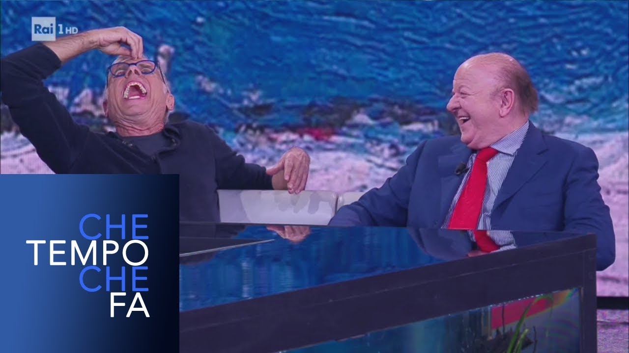 Teo Teocoli e Massimo Boldi - Che tempo che fa 24/02/2019