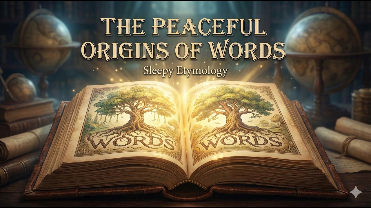 The Peaceful Origins of Words 📖 Sleepy Etymology (Soft Spoken)