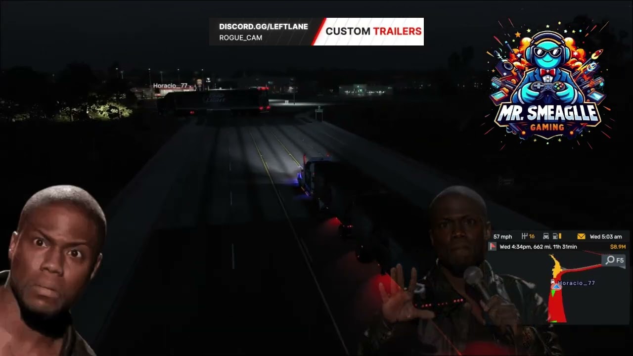 Night Time Trucking - American Truck Simulator