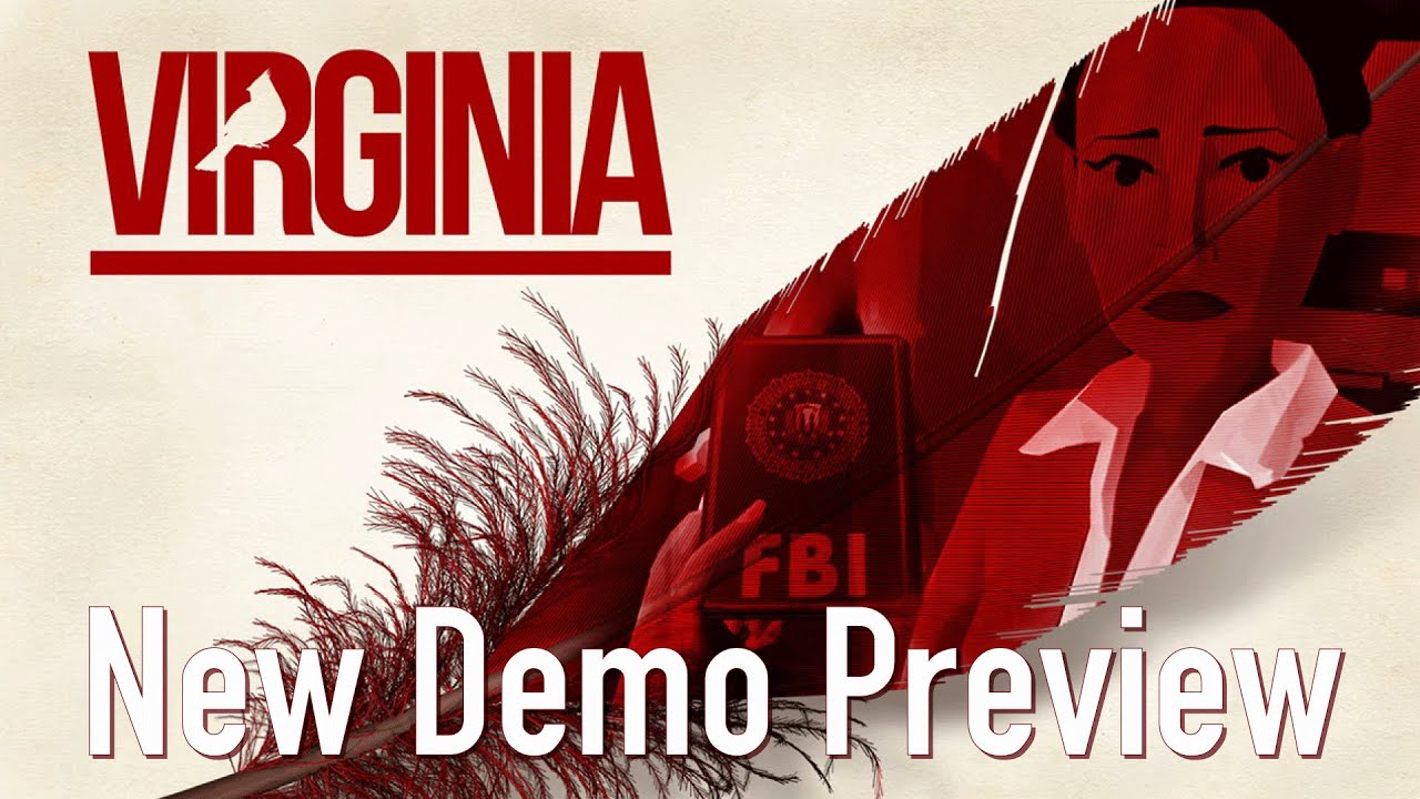 Virginia demo gameplay - Twin Peaks inspired mystery game (Let's play Virginia gameplay)