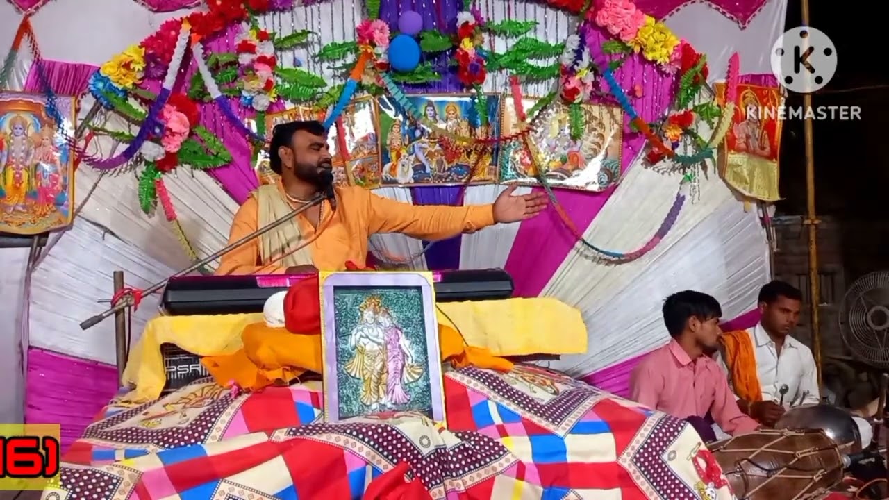 ग्राम हसनपुर टप्पा में गुरु महावीर शास्त्री ने मचाया तहलका (9761408645)