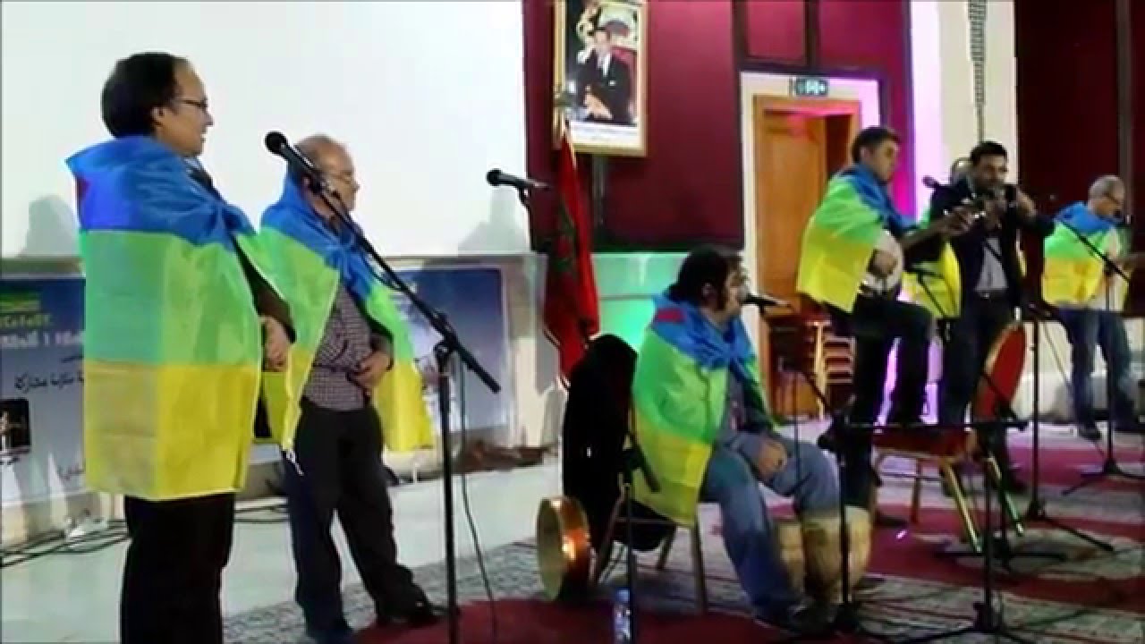 أمسية فنية ملتزمة من تنظيم جمعية ماسينيسا بطنجة 24-01-2016 مجموعة تواتون الكاملة 4