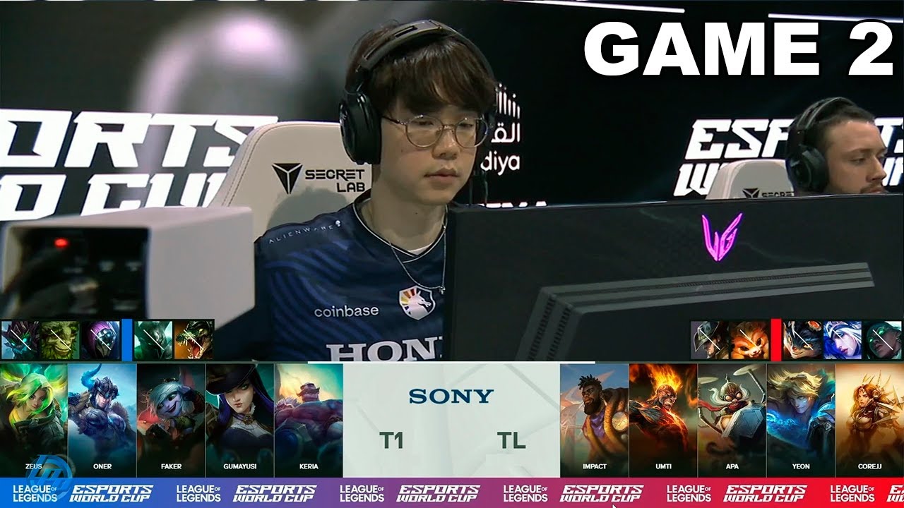 EWC Semifinals - T1 vs Team Liquid - Game 2