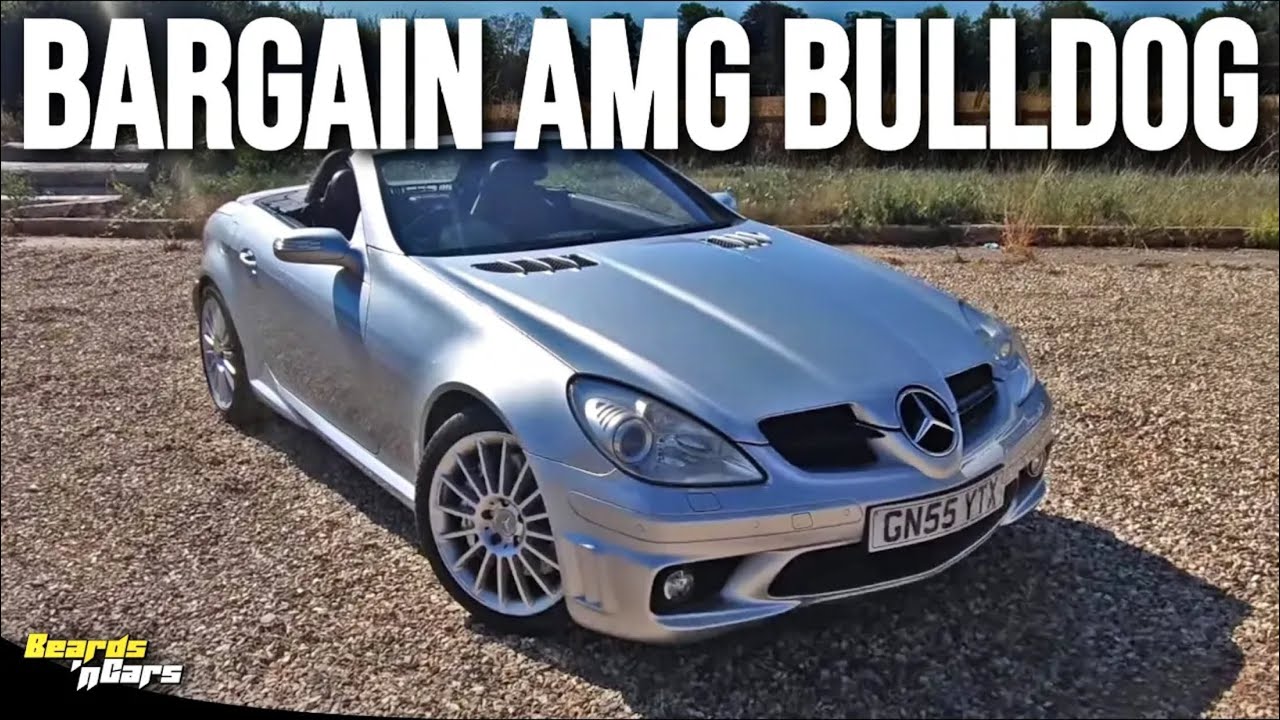 Современный немецкий AC Cobra — но с хорошими манерами | Mercedes-Benz SLK55 AMG — Beards n Cars