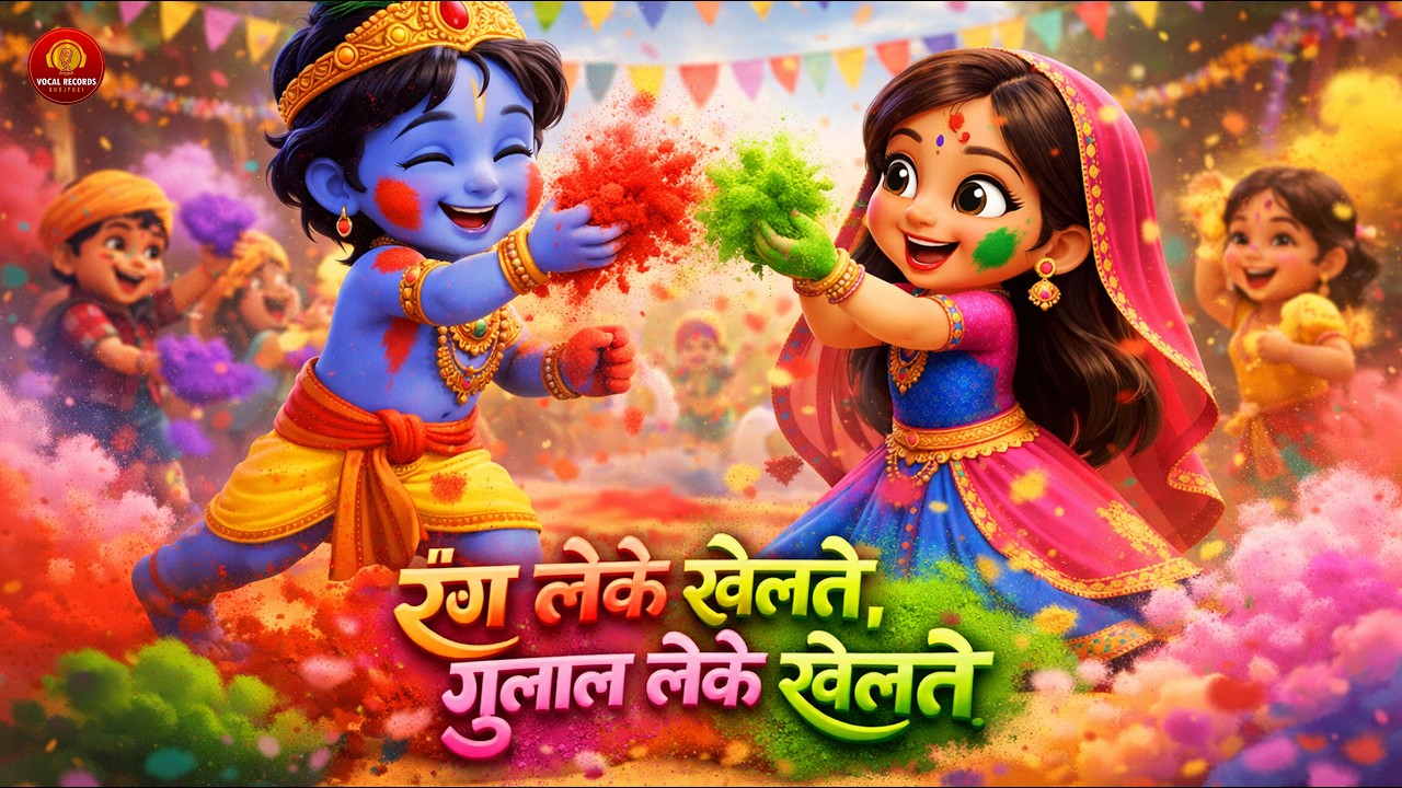 Rang Leke Khelte Gulal Leke Khelte | Radha Sang Holi Nanadlal Khelate | Happy Holi |