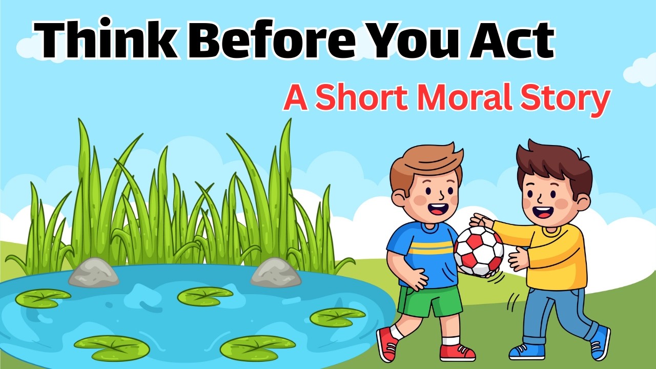 Think Before You Act 🌊 | Kids Moral Story | Important Safety Lesson for Children