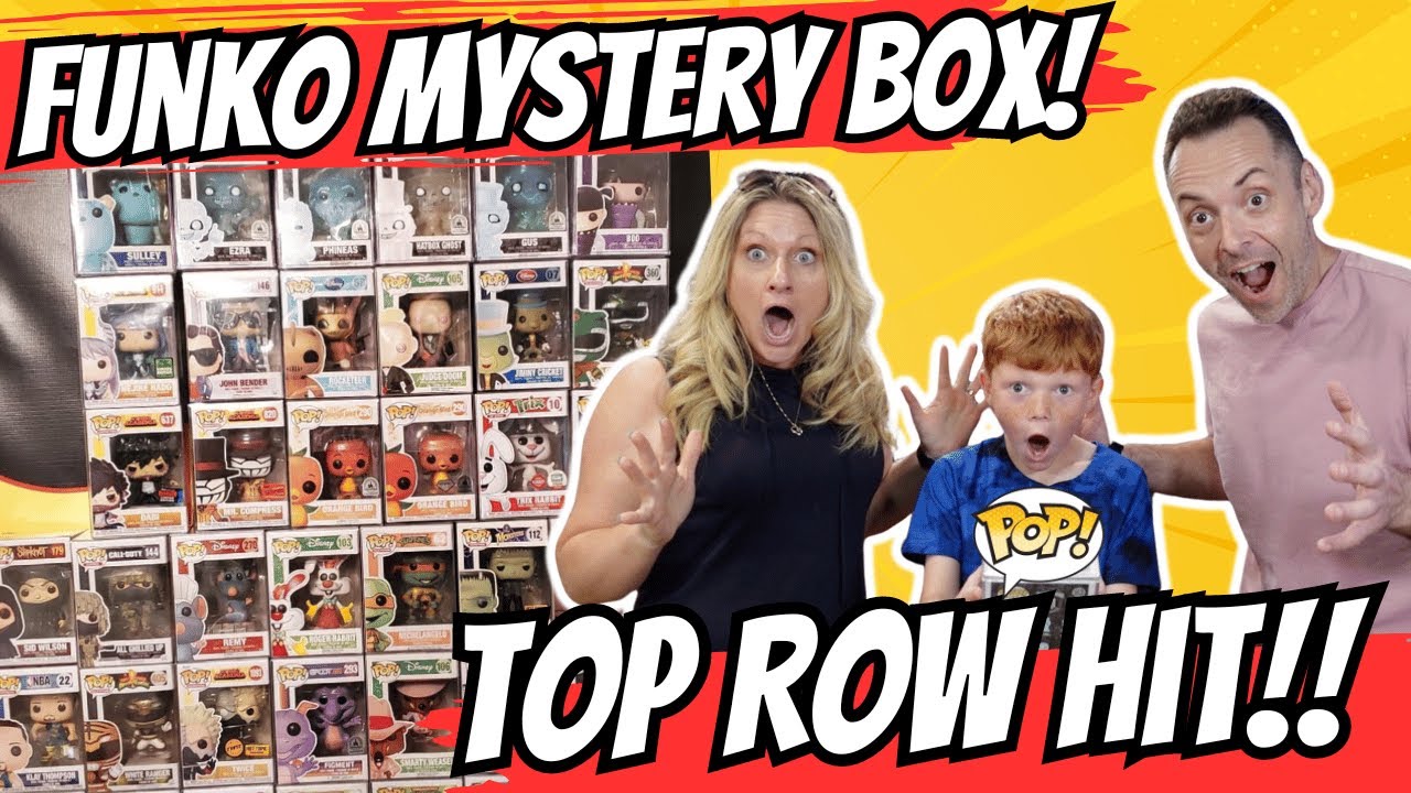 TOP ROW HIT! You WON'T believe what we pulled from this Funko Pop Mystery Box Unboxing!