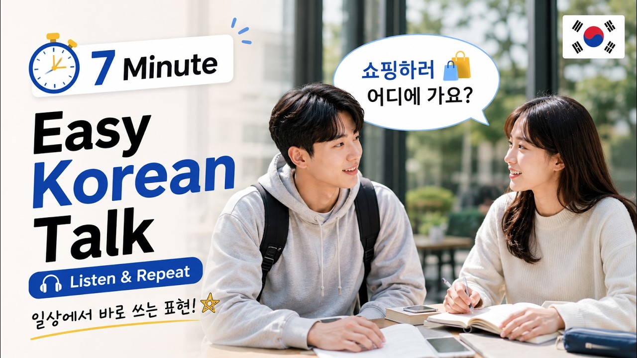Easy Korean Talk : What are you buying? (subtitles)