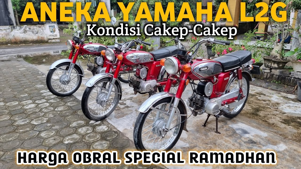 Termurah Start 3 Jutaan motor jadul L2G cakep