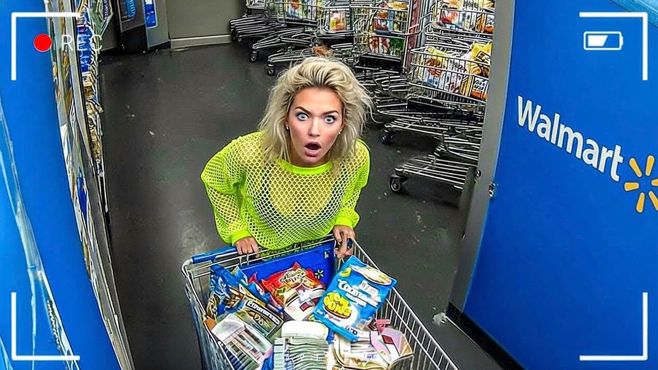 When Shoplifters Realize Cameras Catch Everything