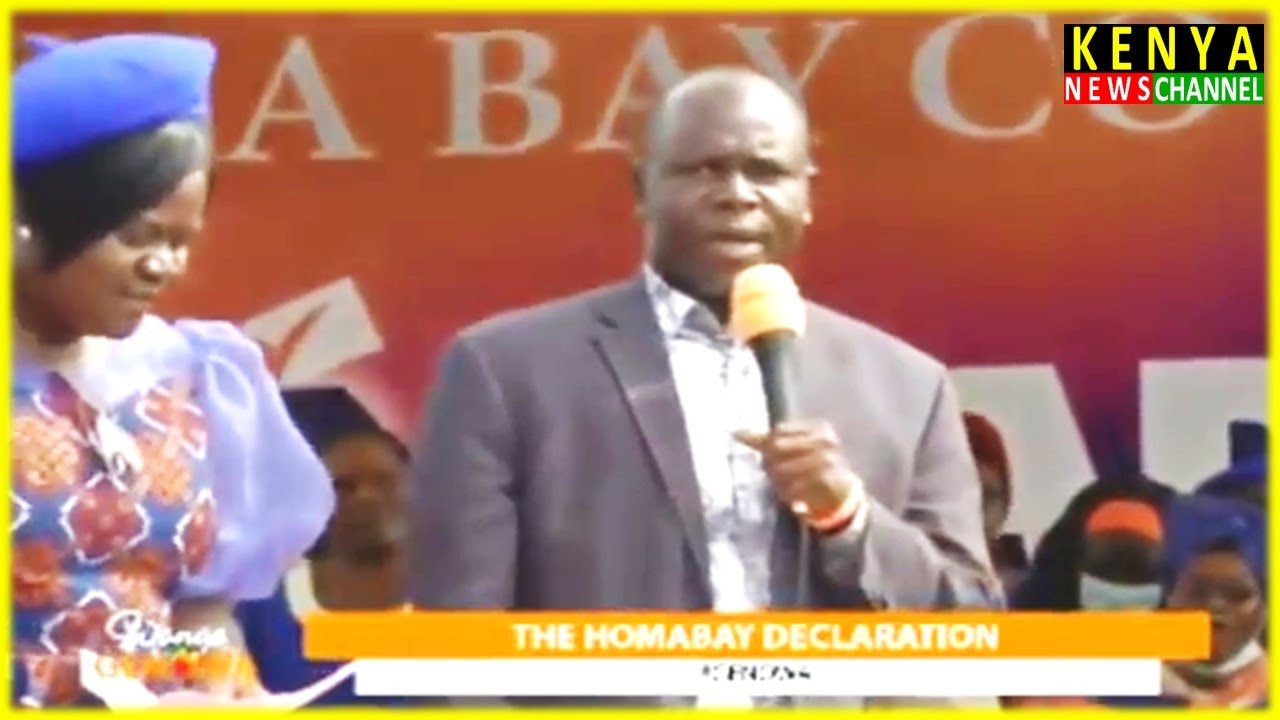 Gladys Wanga husband emotional speech during Homa Bay Gubernatorial race rally