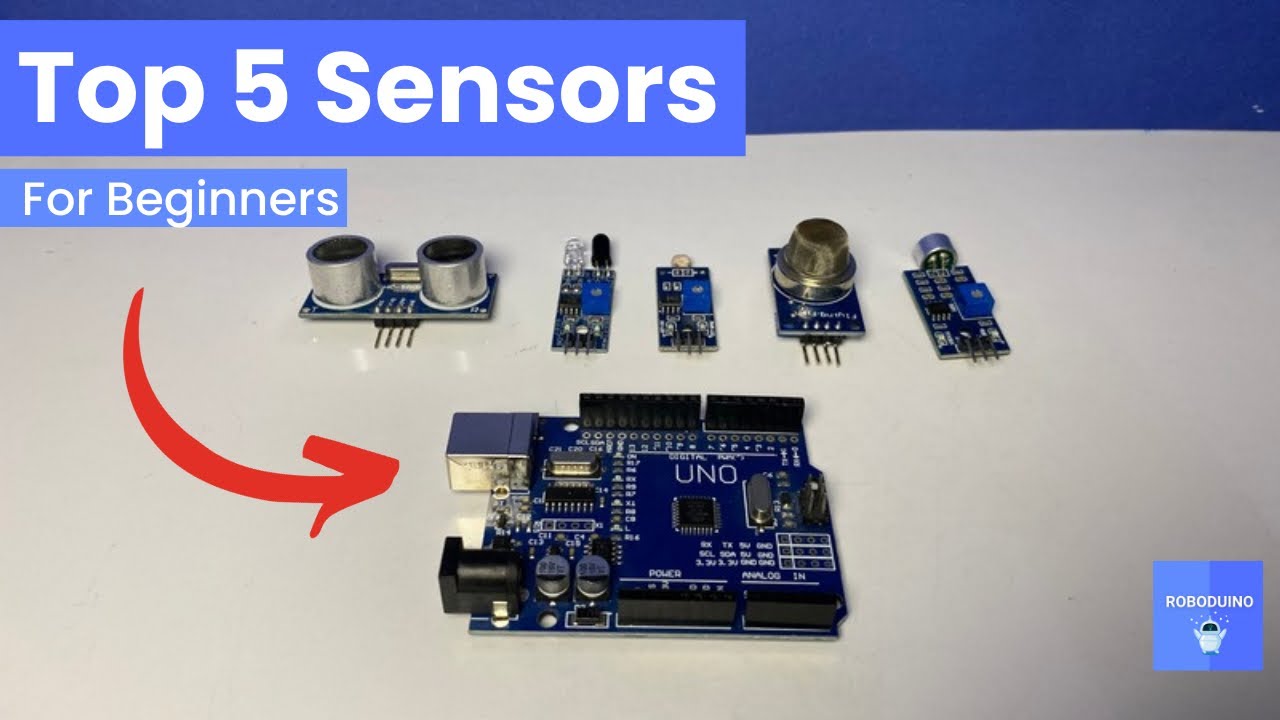 Top 5 Arduino Sensors for Beginners ⚙️ Ultrasonic , IR , LDR , Gas & Sound Sensor Explained