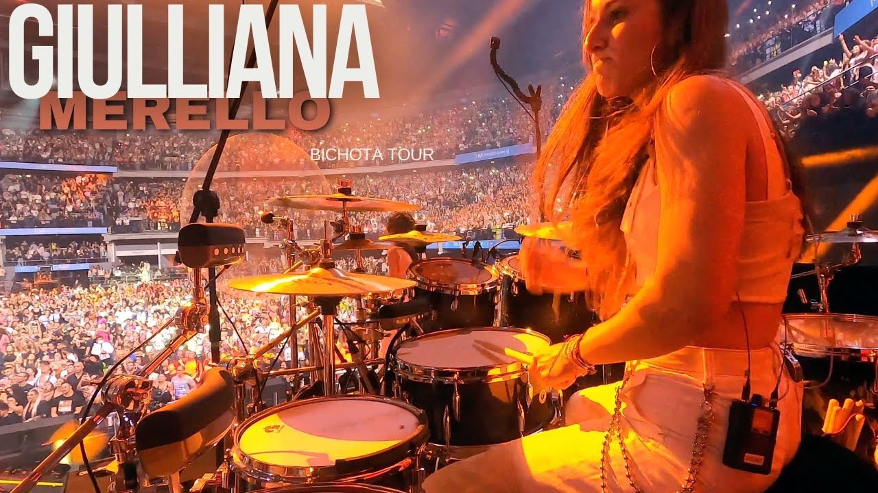 Drum Cam - Andres Cepeda - Karol G Bichota Tour