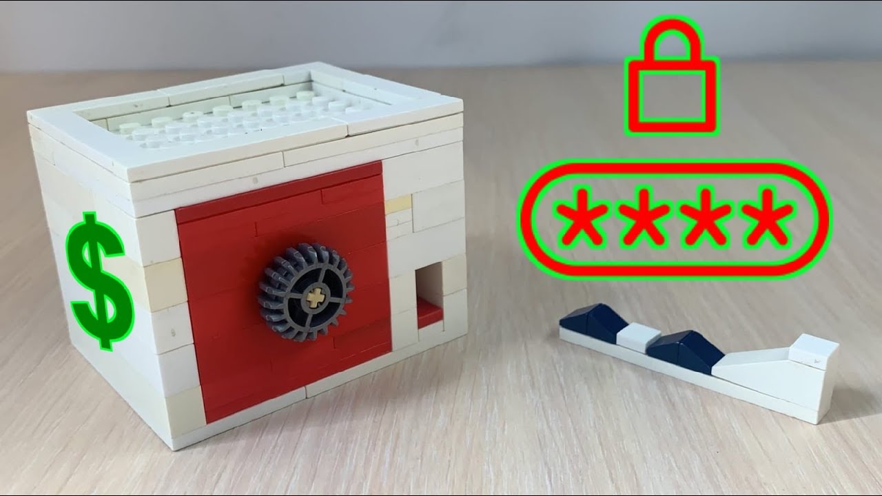 How to make a Lego Safe with KEY !