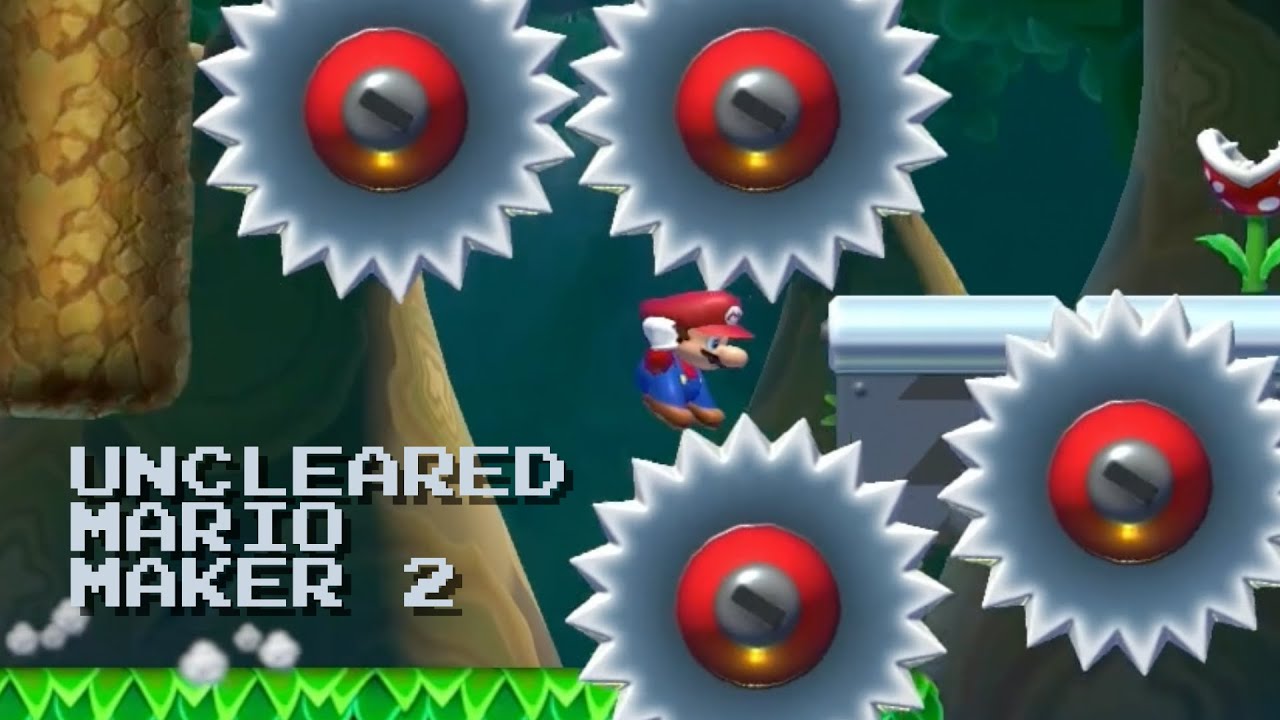Old but Still Uncleared Levels from Super Mario Maker 2: I hearted a dev exit