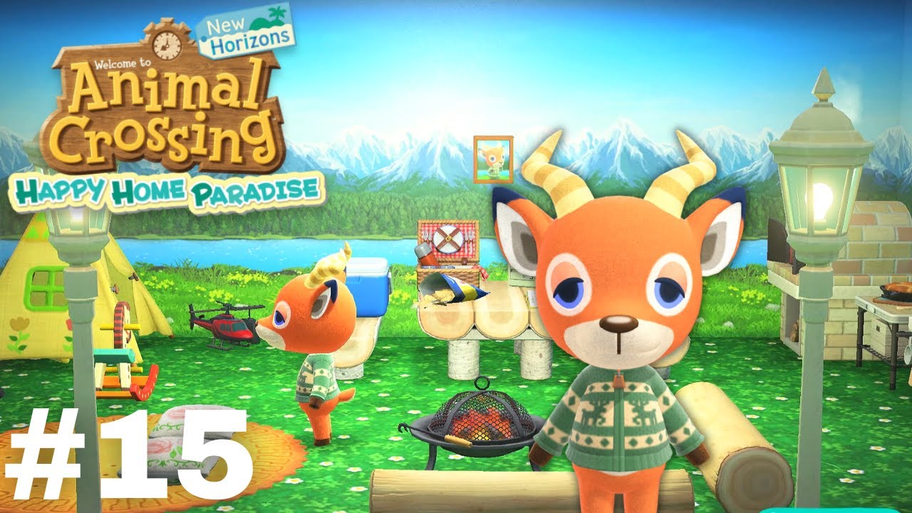 Beau's Picnic Park! - Animal Crossing: New Horizons Happy Home Paradise DLC Gameplay Part 15
