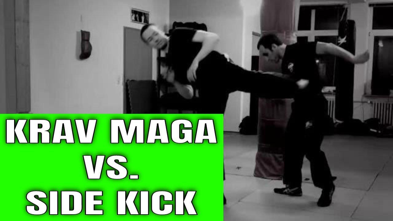Krav Maga- defending a side kick