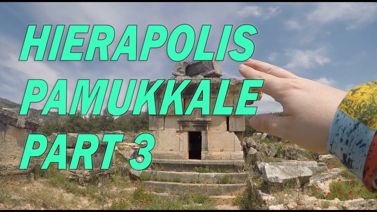 Hierapolis - Bölüm 3 - Frontinus Caddesi - Kent Tuvaleti - Nekropol - Ölü Gömme Adetleri