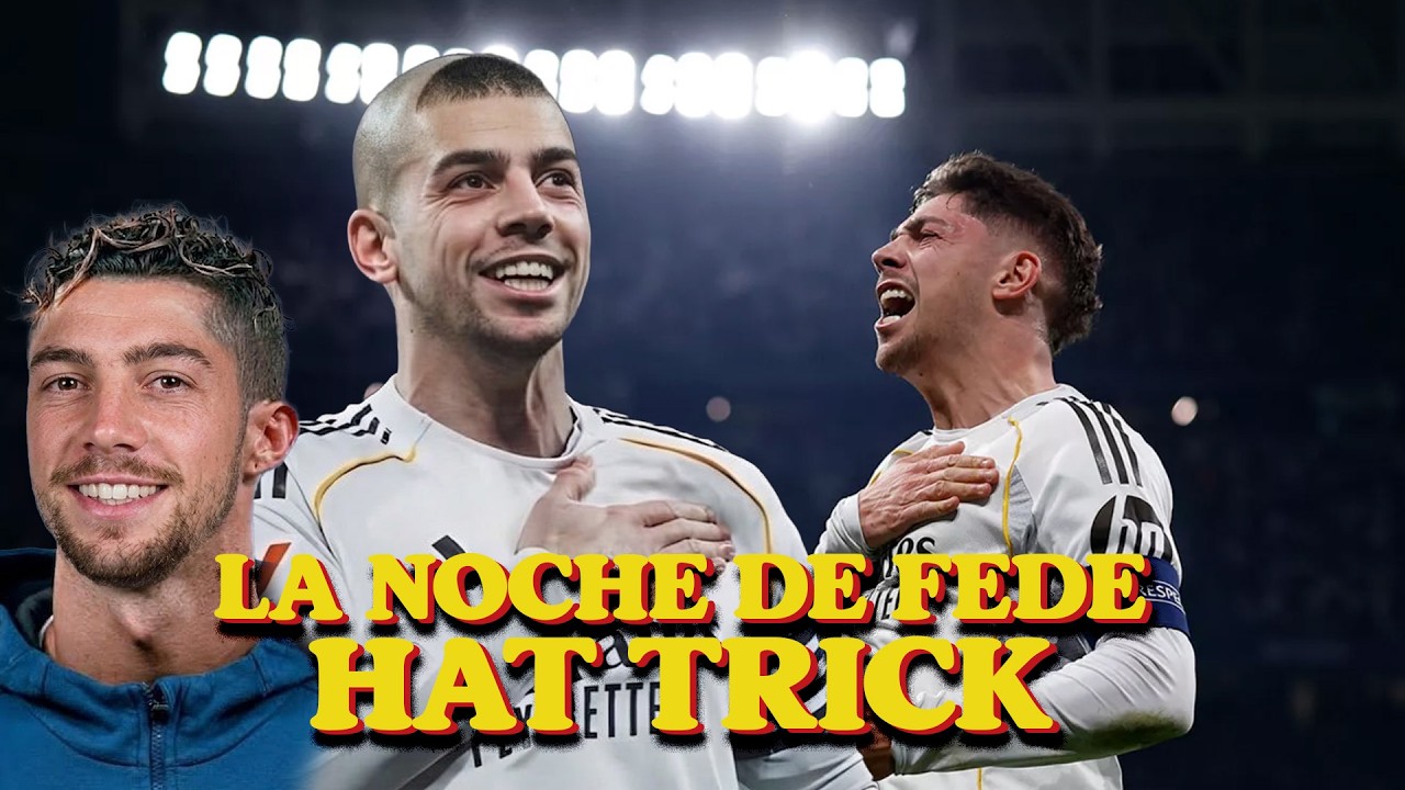 HAT-TRICK DE VALVERDE 🤯🔥 MODO CR7 Y GOLEADA A GUARDIOLA | REAL MADRID 3-0 MAN CITY | RESUMEN