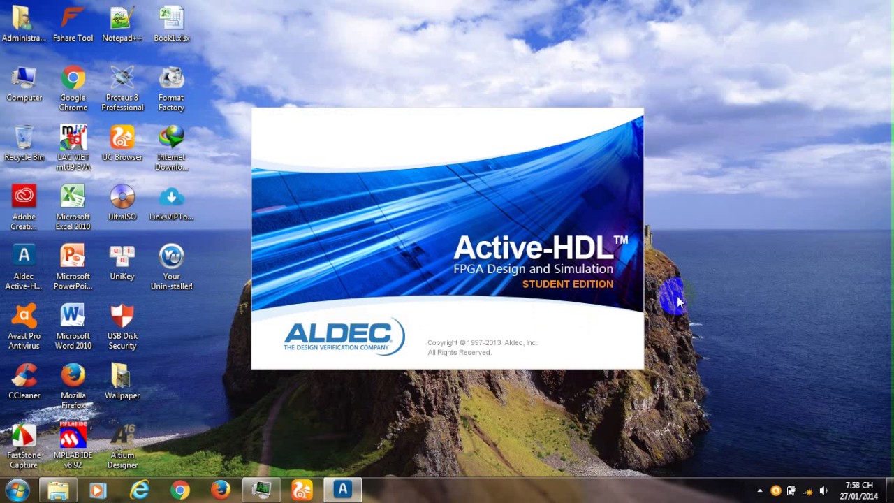 Aldec Active HDL Student Edition 9.3