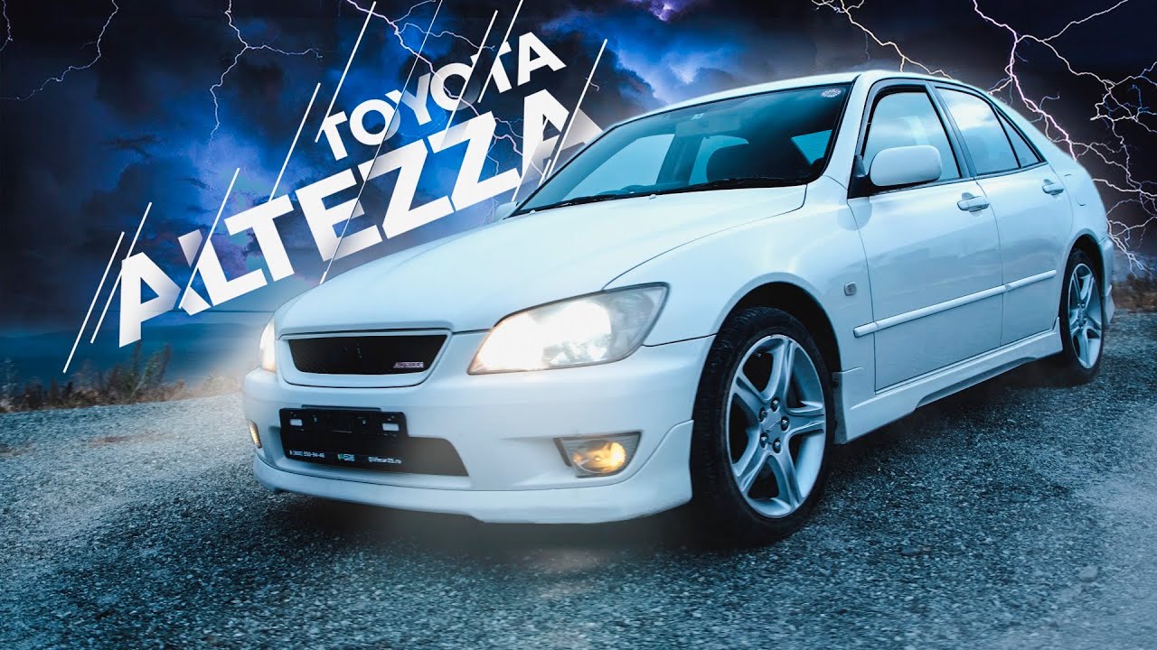 КАК НА СТОКОВОМ АВТО ПОПАСТЬ В ДРИФТ? Toyota Altezza 2005