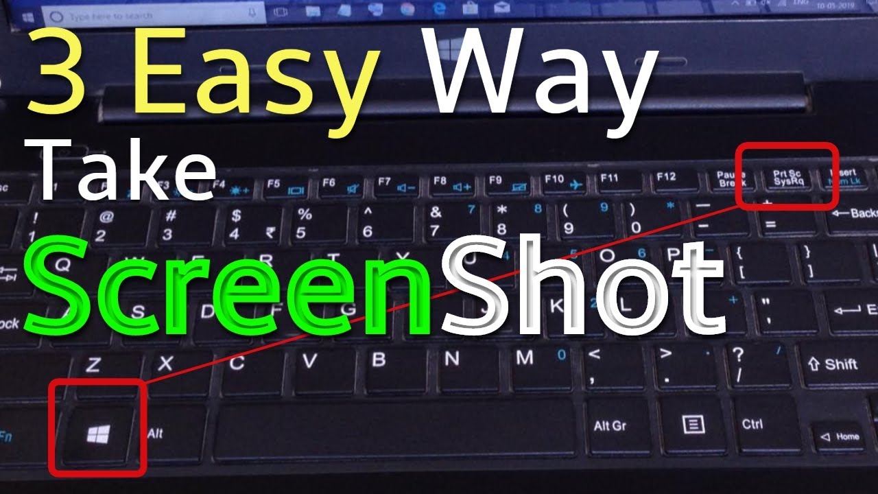 How to Take Screenshot in Laptop