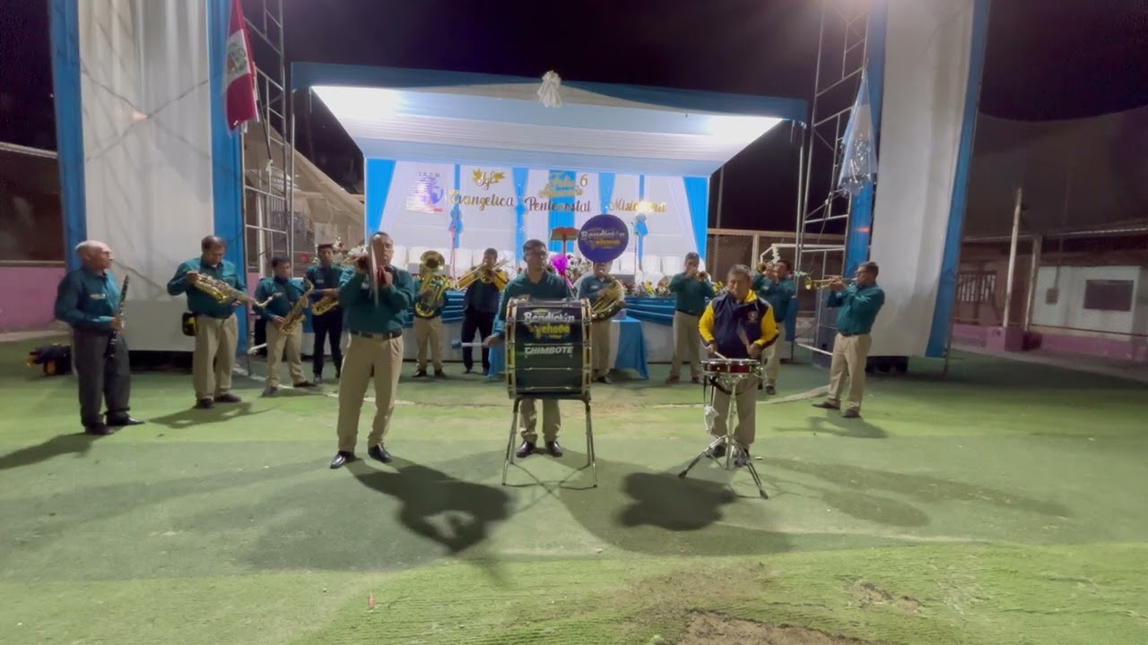 POPURRI COROS CRISTIANOS - BANDA CRISTIANA BENDICION DE JEHOVA CHIMBOTE