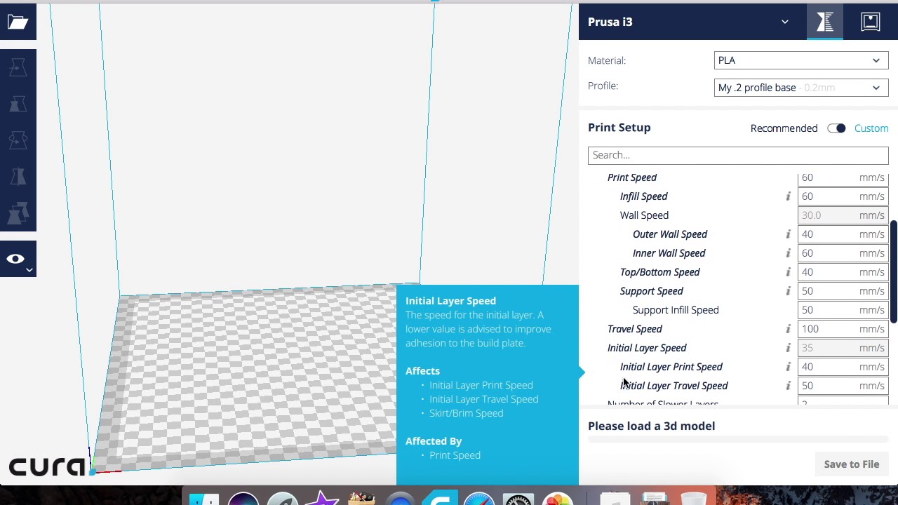 Creality CR-10 Cura Settings!