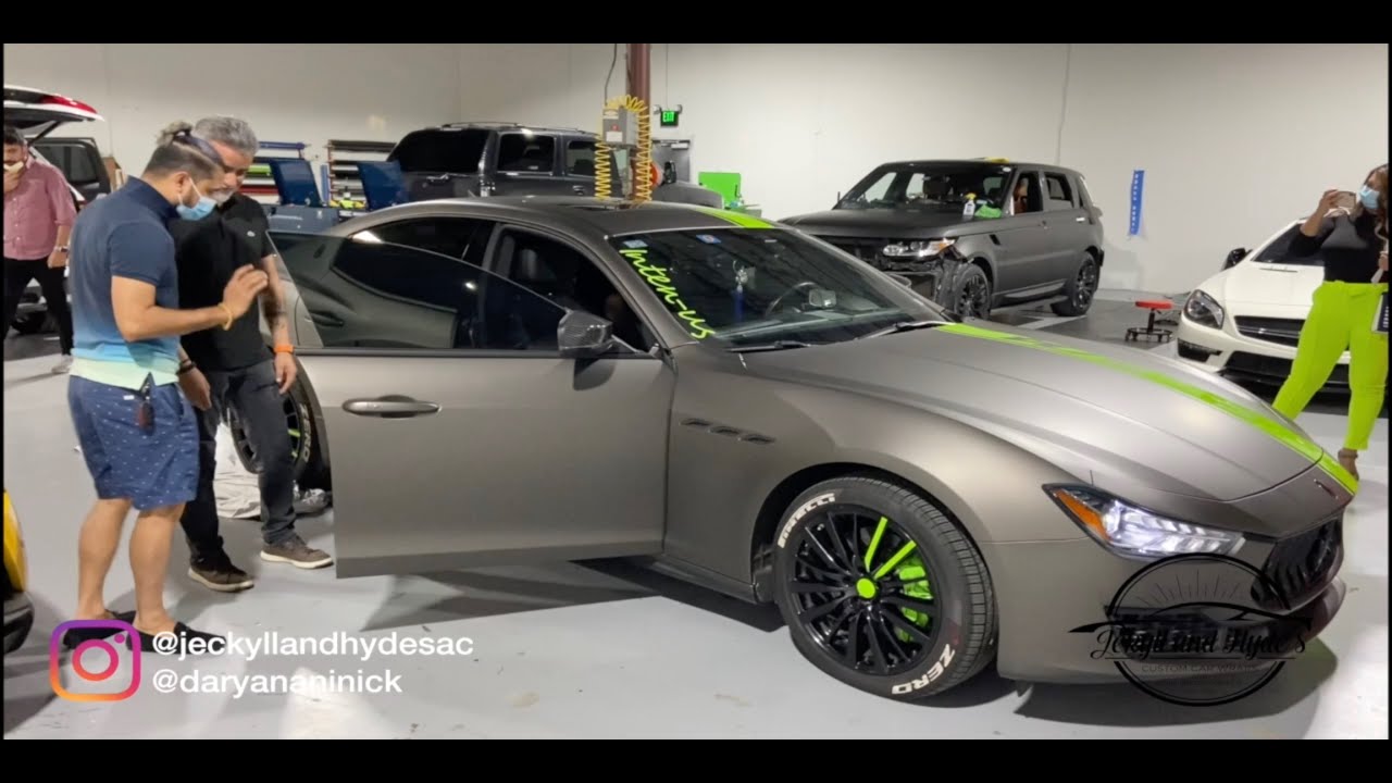 How Did The PPF Paint Protection Training Go... The Maserati Ghibli is complete!