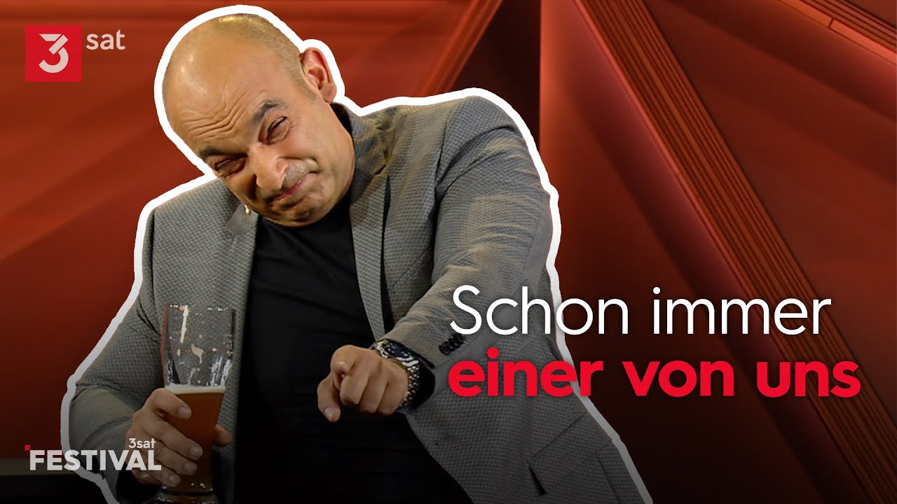 Django Asül erläutert seine gelungene Integration | 3satFestival