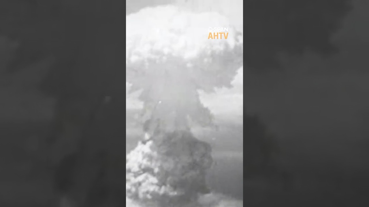 Nagasaki Atomic Bomb Footage #history #wwii