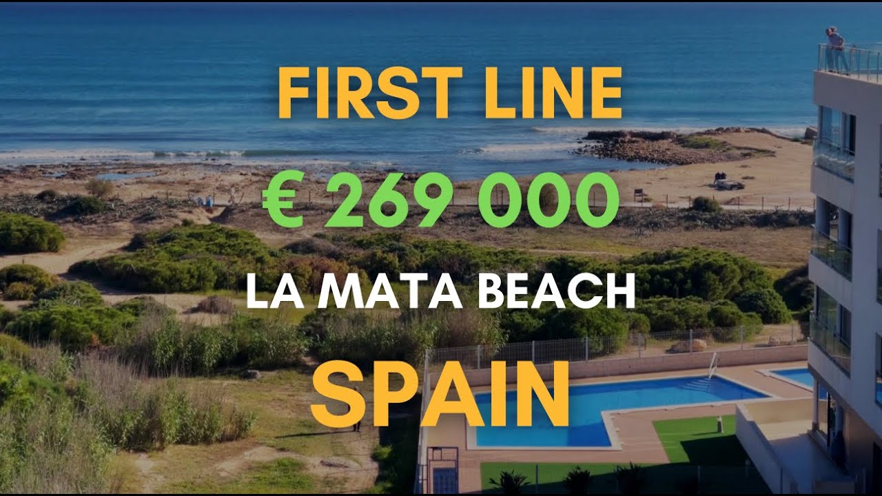 Reserved 🔴 Apartment near La Mata Beach, Torrevieja, Spain  - First-line Modern 2 bed 2 bath