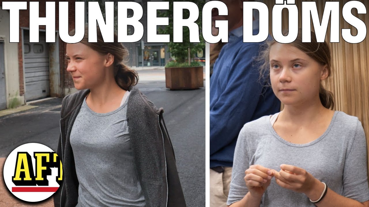 Greta Thunberg döms – hör hennes ord efter domen