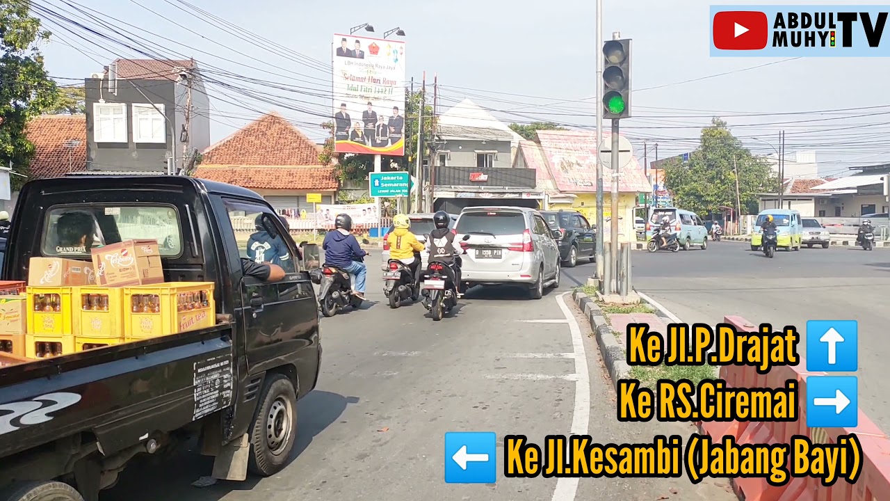 TRAFFIC LIGHT BEBERAPA KALI GANTI BOX ASPEK, SIMPANG KESAMBI (JABANG BAYI) - DRAJAT - CIPTO CIREBON
