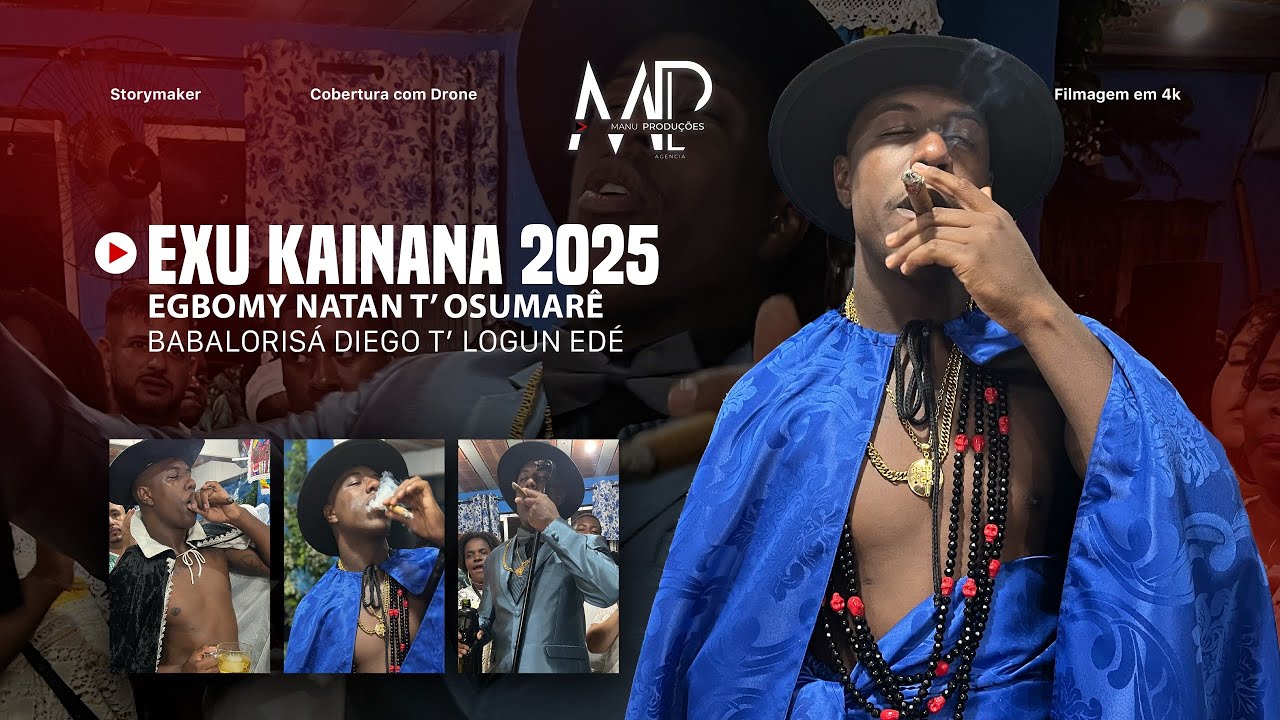 IGBÁ ASÉ ALADEJUMÓ | EXU KAINANA 2025 - Egbomy Natan T' Osumarê