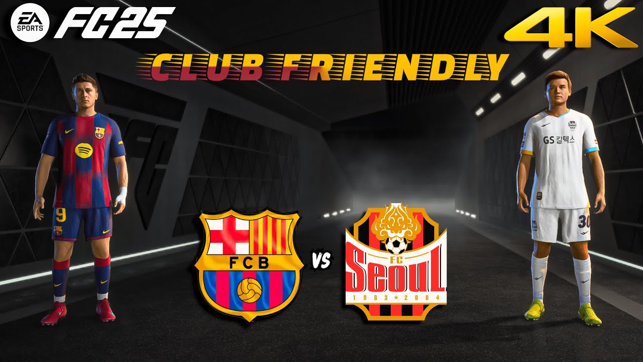 FC 25 - Barcelona vs. FC Seoul | Club Friendly Match | PC™ Pro [4K60]