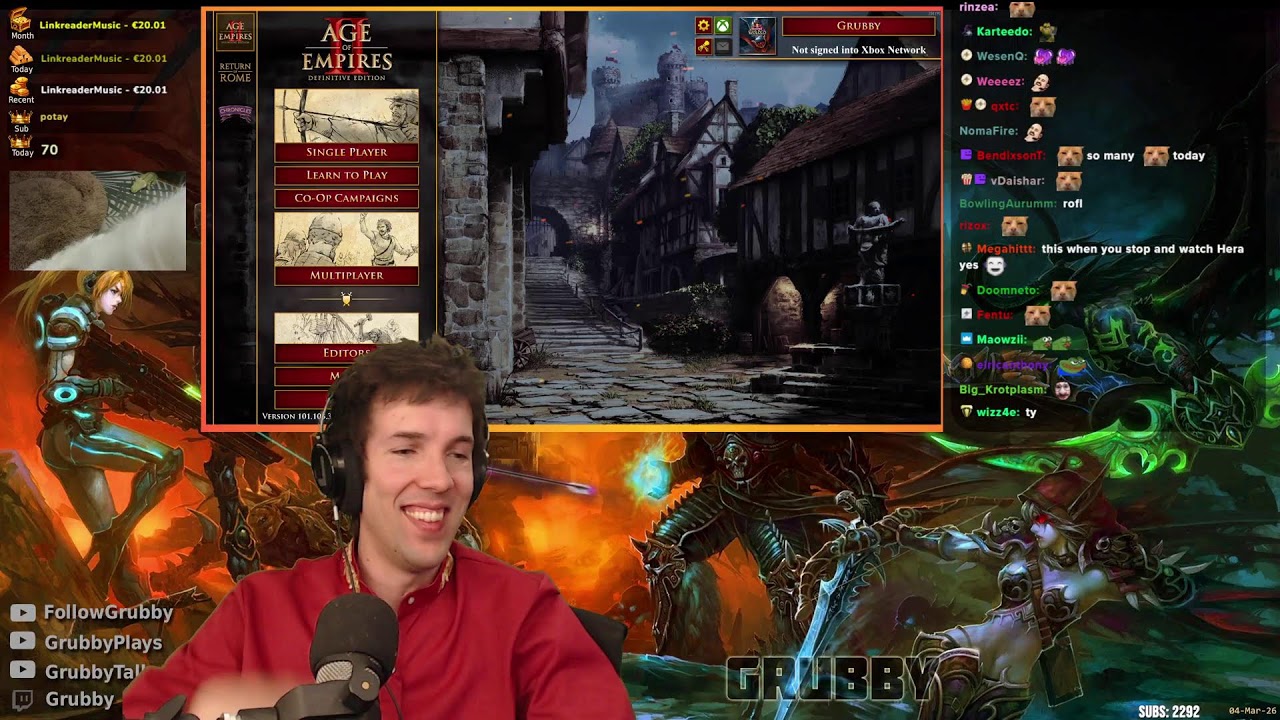 AoE2 Hera coaches Grubby - STS2 tomorrow!! - LIVE - Grubby - 04-Mar-2026