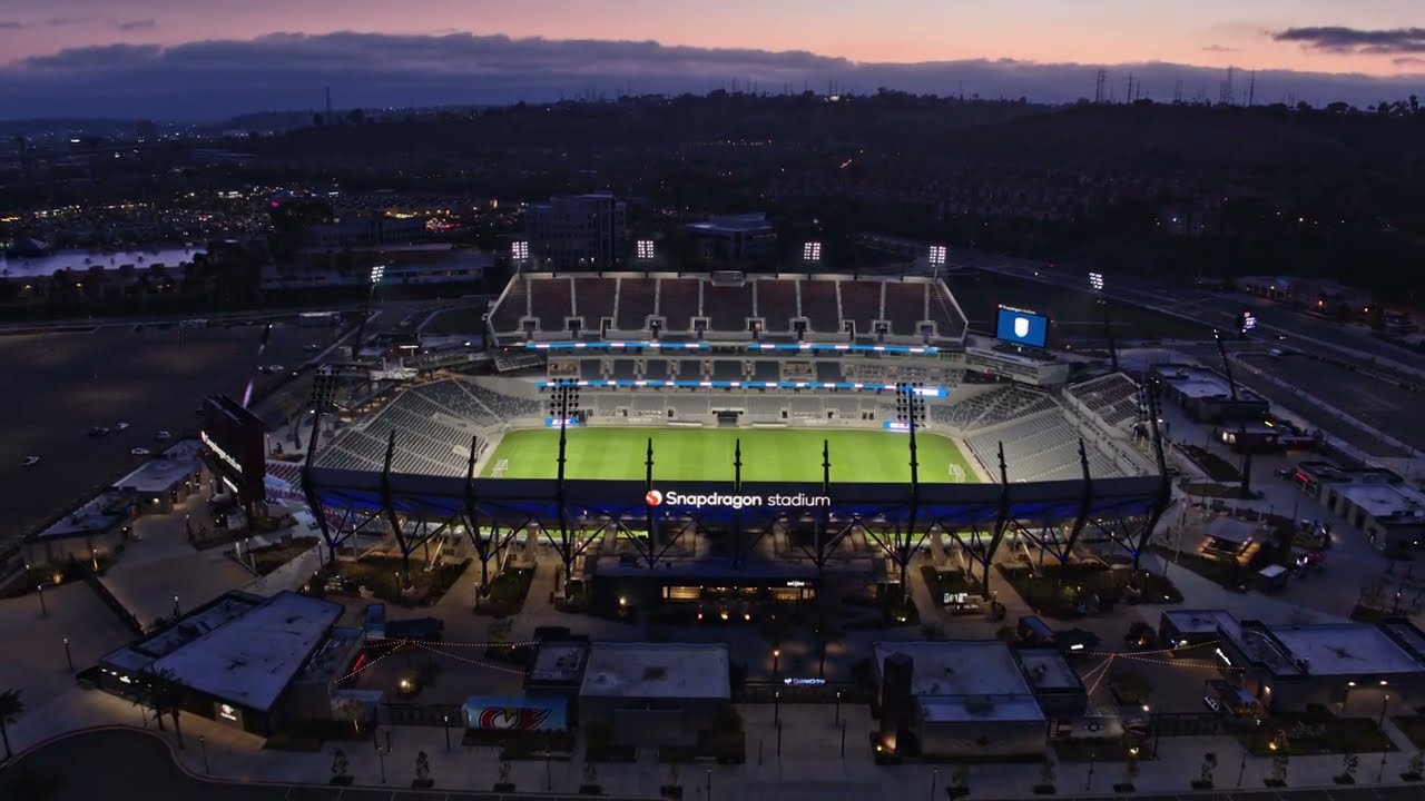 Snapdragon Stadium | Inspire 2 Drone Footage for SanDiegoFC