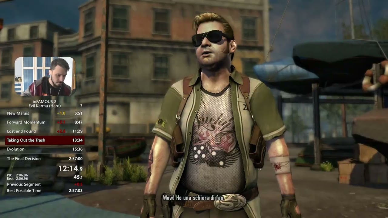 Infamous 2 Evil Karma (Hard) Speedrun in 2:41:18