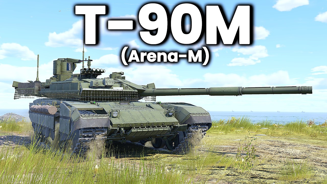 New T-90M with Arena-M APS Gameplay | War Thunder