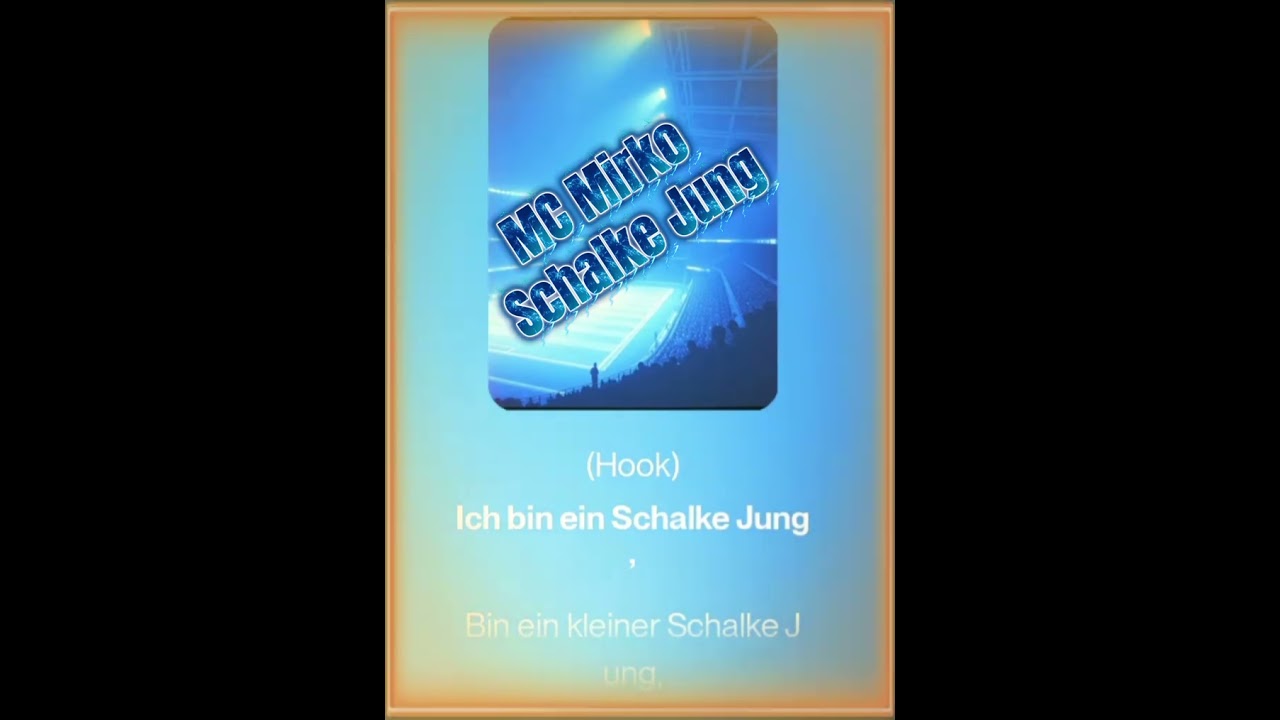MC Mirko - Schalker Jung 💙🤍